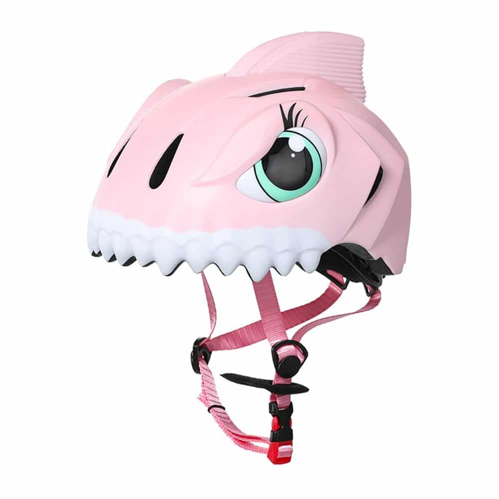Casque de vélo forme animal rose