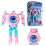 Montre électronique à déformation robot. Bonne qualité et très pratique.