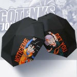 Parapluie à motif San Goku pour enfant en noir