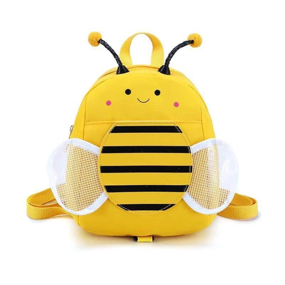 Sac à dos enfant en forme d'abeille 3D. Bonne qualité et très tendance.