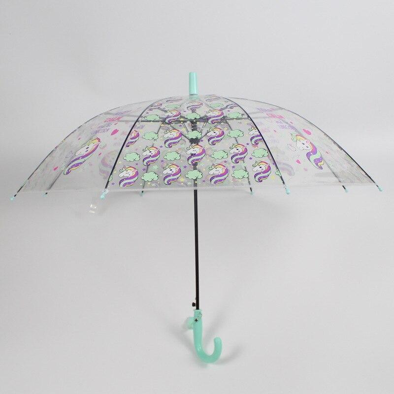 Parapluie Enfant Licorne Coloré - Pour Filles Et Garçons - Neuf Avec étiquettes, Design Magique