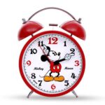 Réveil enfant à double cloche à motif Mickey. Bonne qualité très tendance.