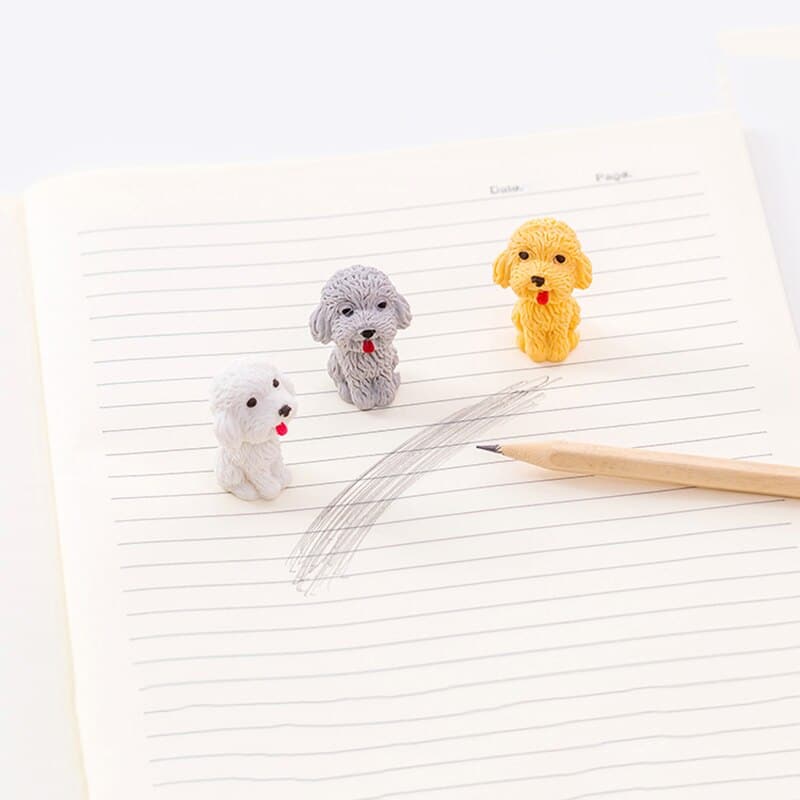 Effaceur Trous Fournitures Scolaires Bureau Creatif 6 Gommes En Forme De Crayon - Effaceur Trou, Couleurs Vives - Fournitures Scolaire, Bureau, Créatif Gomme En Forme De Crayon