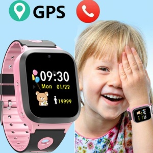 Montre connectée étanche avec GPS pour enfant. Bonne qualité et très tendance.