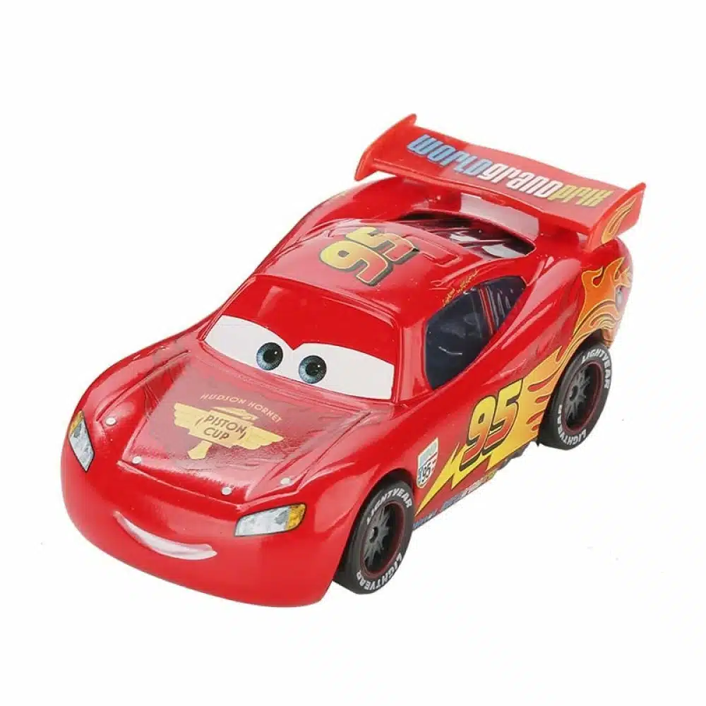 Voiture miniature de Flash McQueen du film Cars 3 rouge
