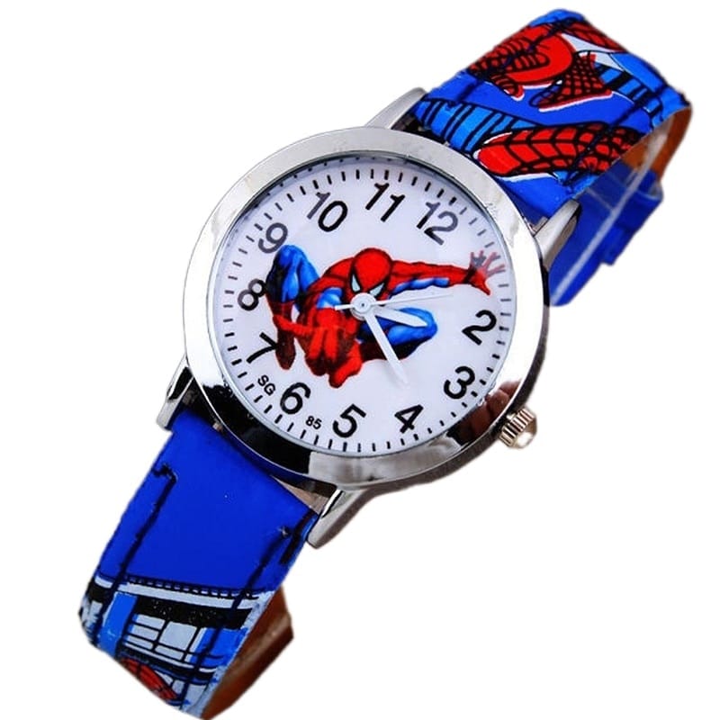 Montre enfant avec design Spiderman • Enfant World