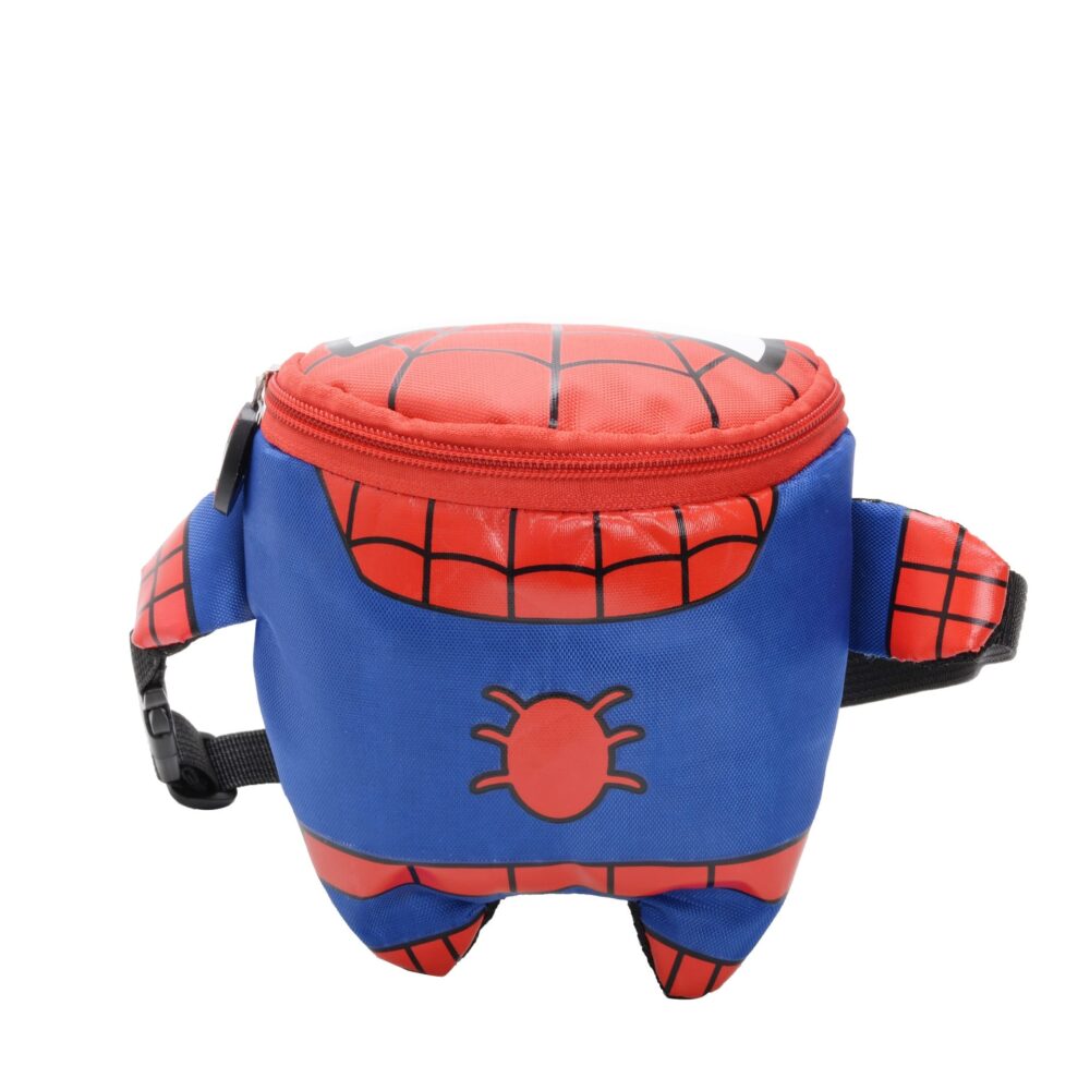 Sac banane super héro pour enfants style spiderman