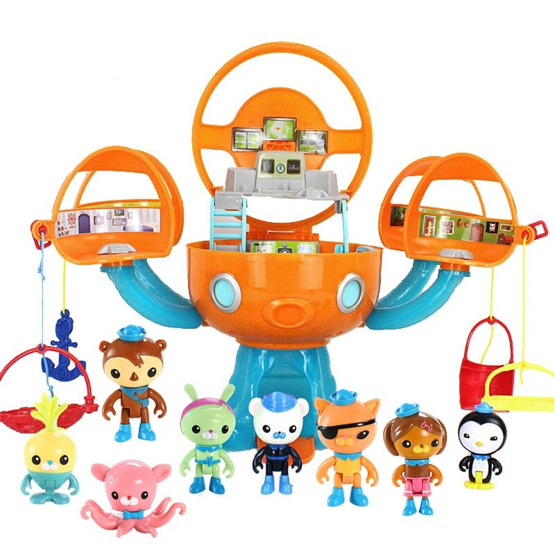 Figurines Octonauts pieuvre avec son et lumière. Bonne qualité et très tendance.