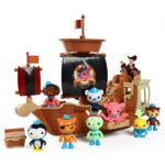 Figurines Octonauts bate marronau pirate