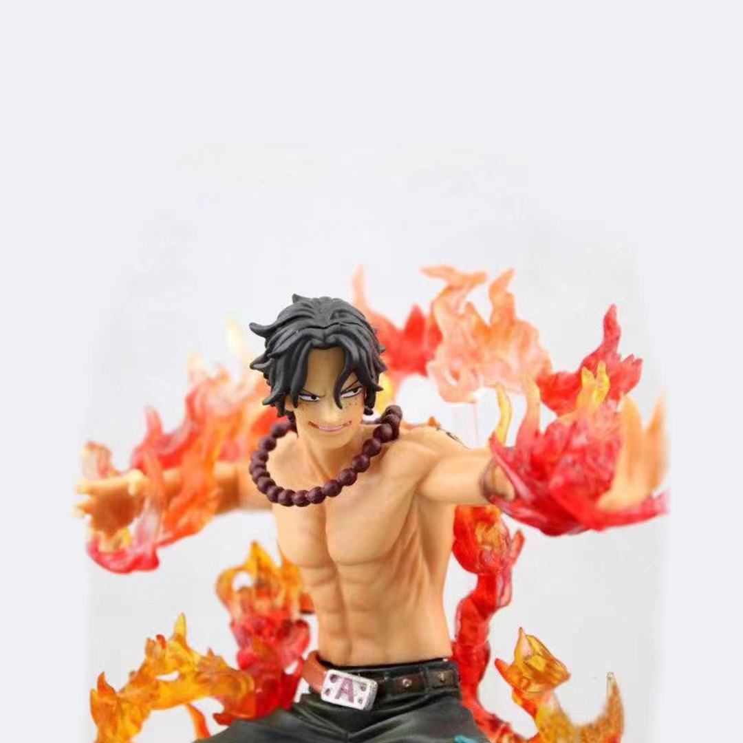 Figurine Ace (One Piece) 23 Cm - Collection Manga Anime, Haute Qualité PVC, Neuf Sous Blister