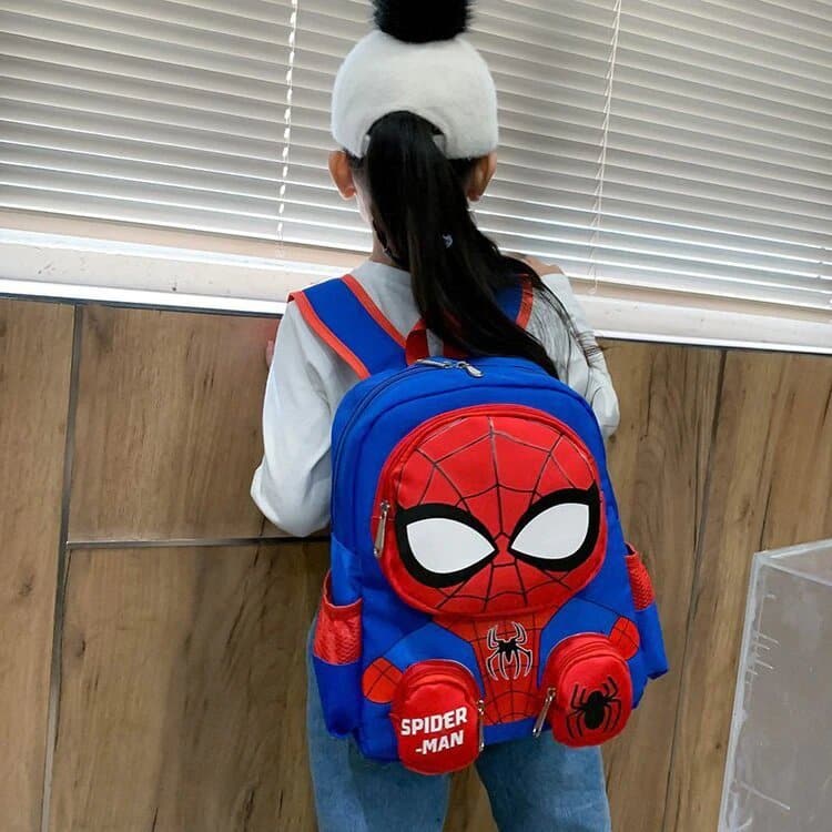 Sac Spiderman Enfant Maternelle CERDÁ LIFE'S LITTLE MOMENTS, Sac à Dos Spidey Pour Enfant Unisex Kids, RED, Regular Sac A Dos Marvel Maternelle