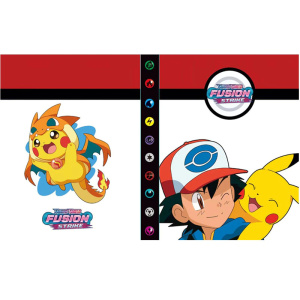 Porte Album Pokémon adorable avec pikachu et ash avec casquette