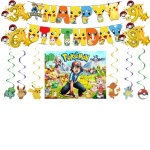 Décorations pour anniversaire Pokémon fantastique. Bonne qualité et très tendance.