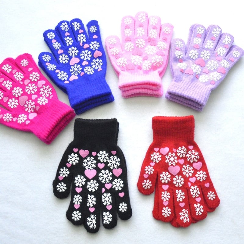 Gants Magiques D'hiver Extensibles Pour Enfants - Confortables Et Chauds