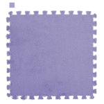 Tapis puzzle en mousse uni violet