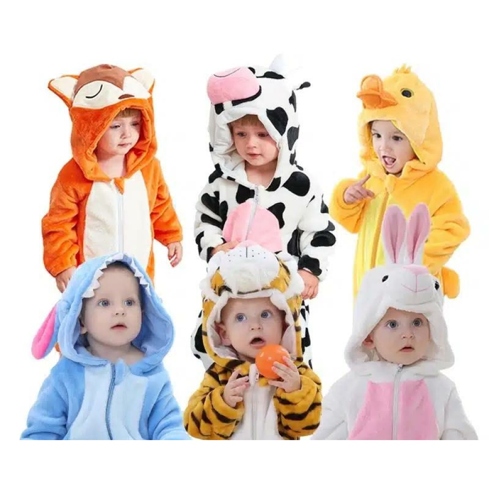 Pyjama mignon d'animaux pour enfants. Bonne qualité et plus confortable avec plusieurs couleurs différentes.