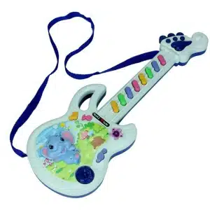 Guitare électrique éducative pour enfants avec des bottons colorés