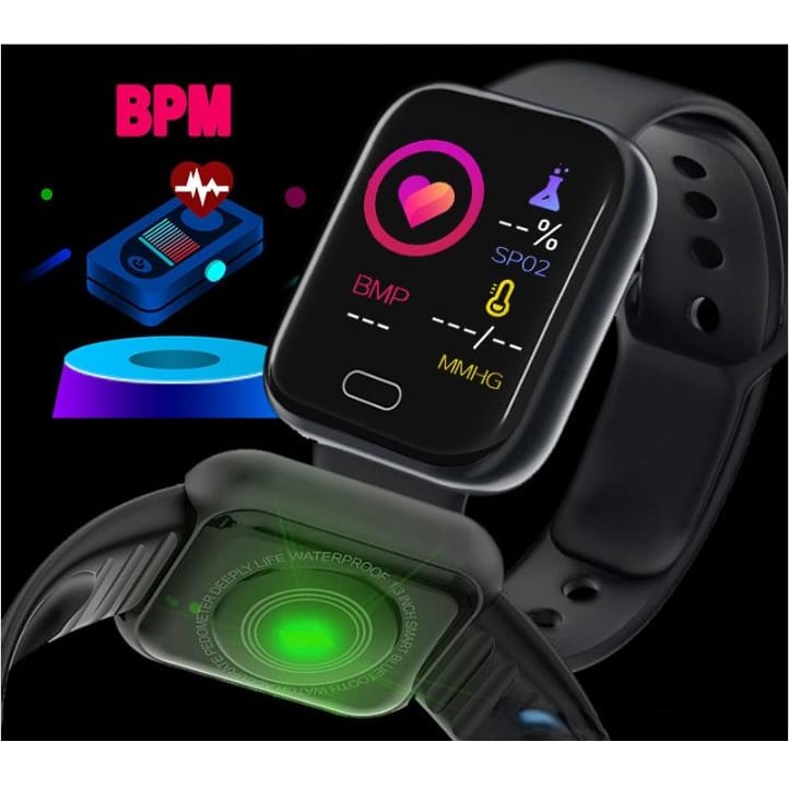 Montre Connectée Enfant – Bracelet Sport – Compatible IOS Et Android – 40 Mm, Silicone