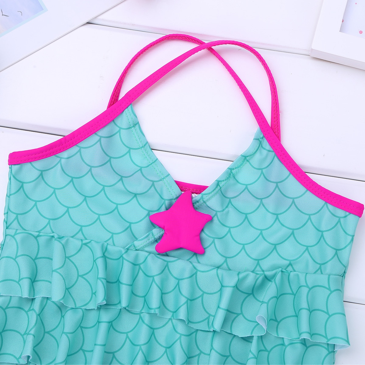 Tankini Fille 4-12 Ans Maillot Bain Fille Tankini 2 Pièces - Bikini Enfant 4-12 Ans Vêtement Plage Piscine