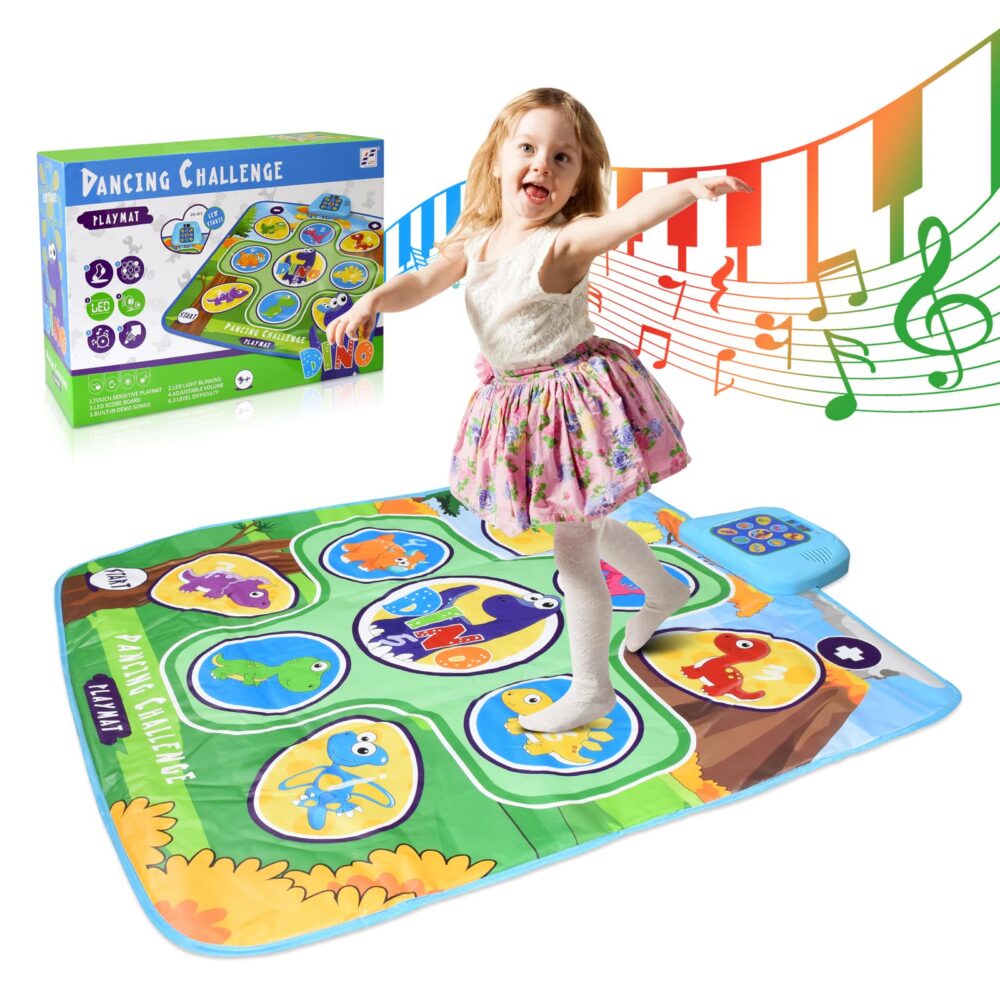 Tapis De Danse Pour Enfants Tapis De Danse Musical Intégré Pour 2 Modes