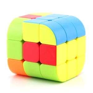 Rubik's cube pour enfant en forme de cylindre multicolore