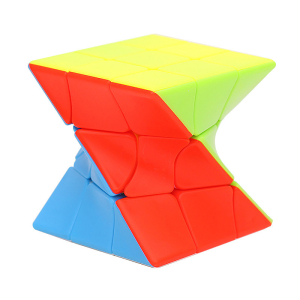 Rubik's cube magique torsadé multicolore