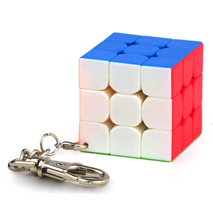 Rubik's cube porte-clé mini de poche pour enfant