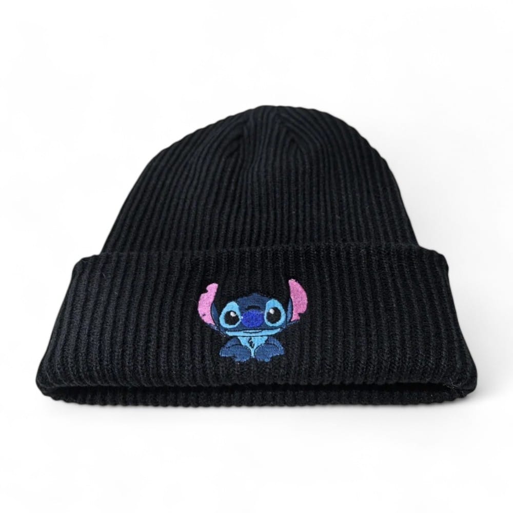 Bonnet enfant avec broderie Stitch différents coloris – Image 3
