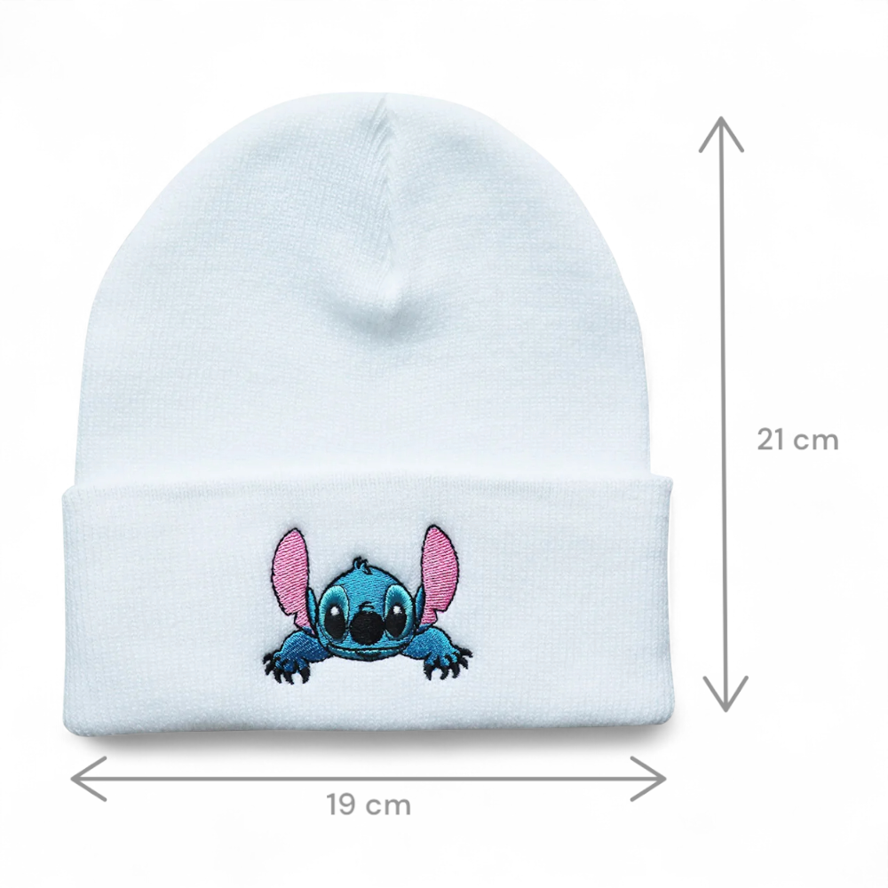 Bonnet enfant avec broderie Stitch différents coloris – Image 4
