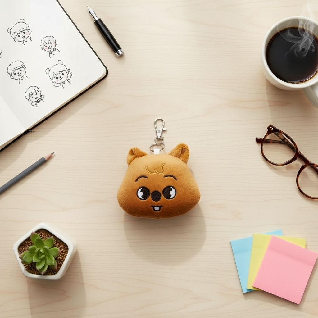 Peluche Stray Kids porte-clef quokka Skzoo Han • Enfant World