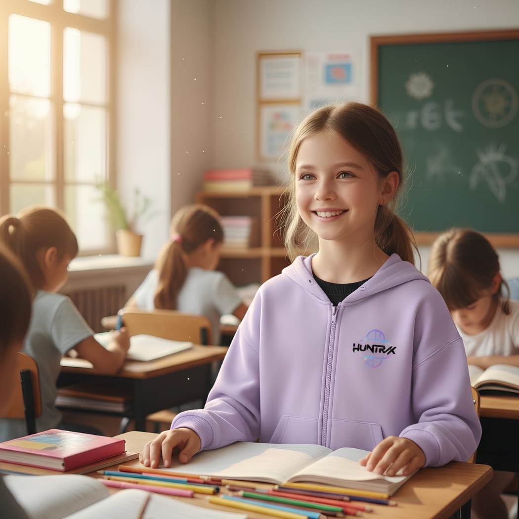 Sweat enfant K-pop Demon Hunters à capuche pour fille – Image 3
