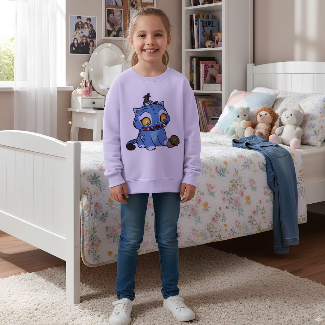 Générique Sweat à Capuche Pour Filles, Mode Animés Imprimé