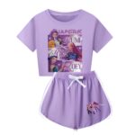 Générique K-Kpop D-Demon H-Hunters H-Huntrix Pyjama Enfant 2 Pièces