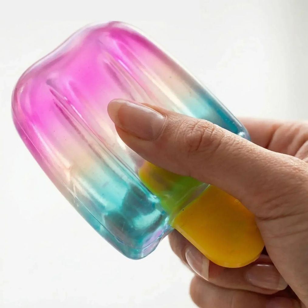 Squishy Needoh popsicle, jouet anti-stress sensoriel à presser pour enfant – Image 2
